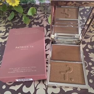* HONEY : Patrick Ta For Face Bronzer & Highlighter Duo - Warm Bronze